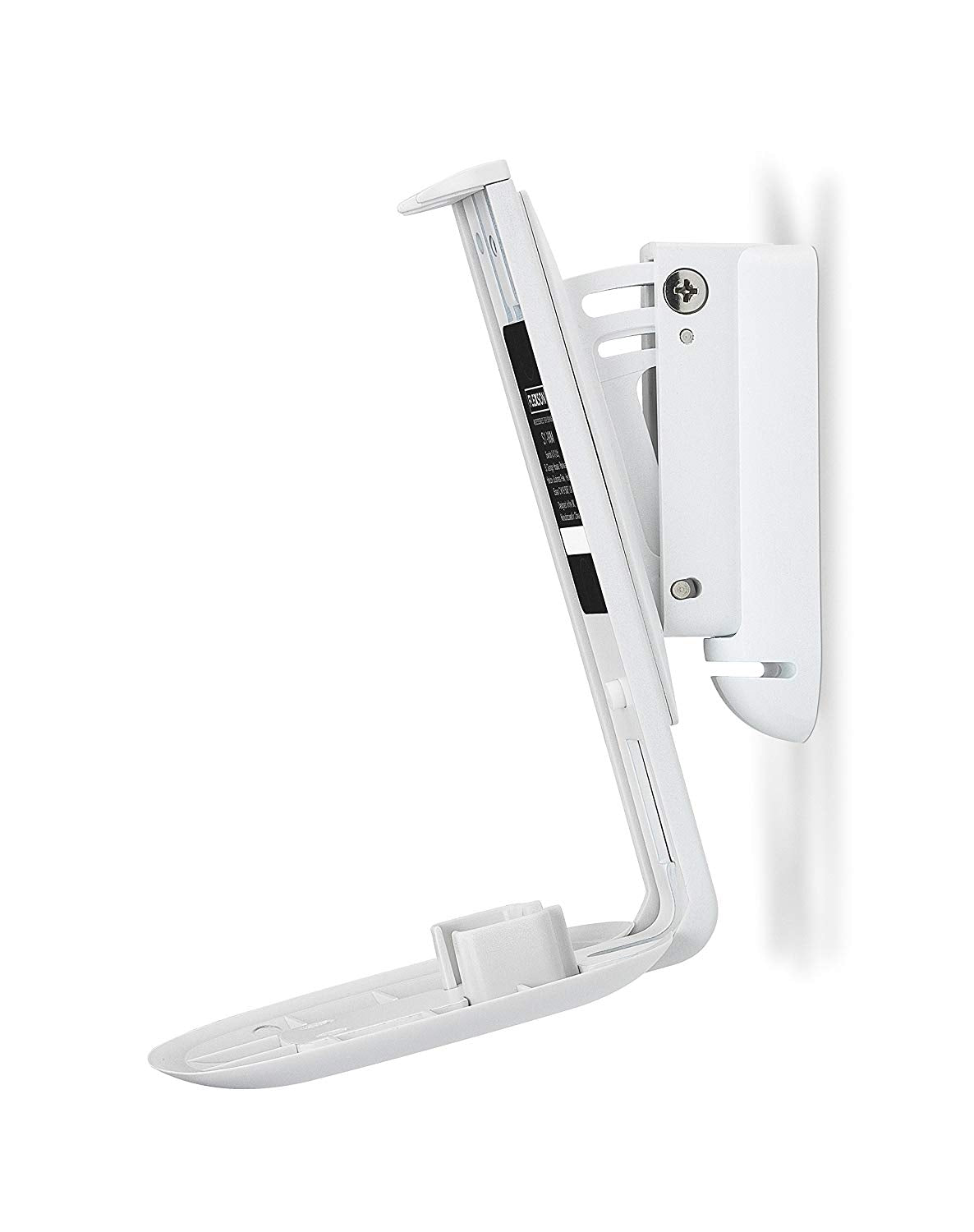 (Single, White) - Flexson Wall Mount for Sonos One - White
