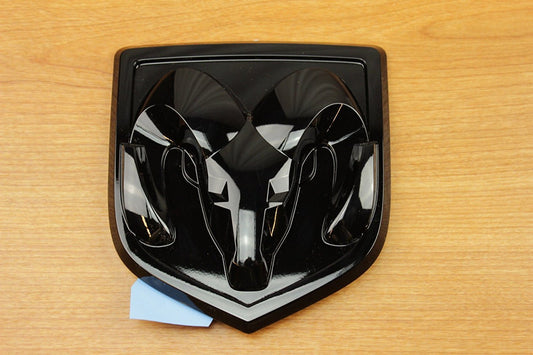 Dodge Ram 1500 Black Ram Head Tailgate Emblem Decal Logo Mopar OEM