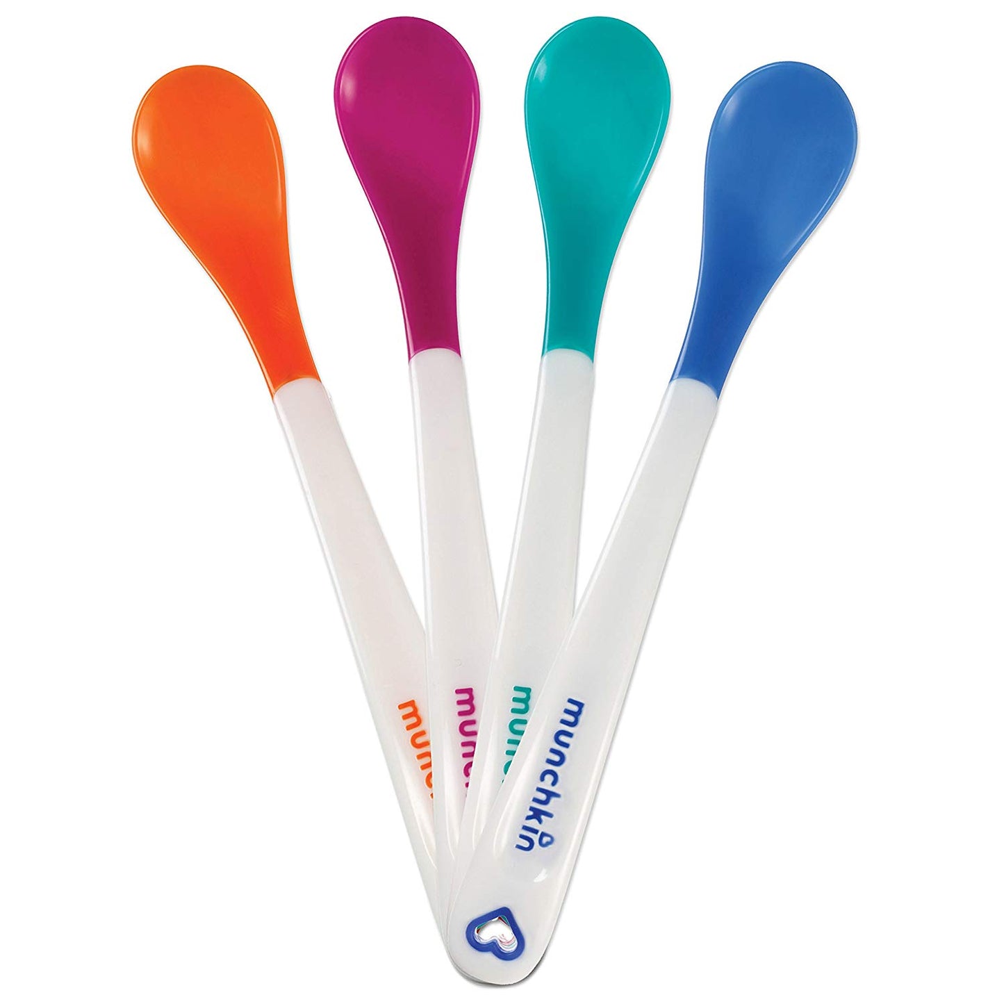 Munchkin White Hot Safety Spoons - 4 Pack