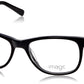 Image Full Rim Eyewear Frame (Shiny Black and Gold ) (IM2559C1FRSG)