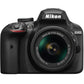Nikon D3400 w/AF-P DX NIKKOR 18-55mm f/3.5-5.6G VR (Black)