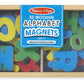 Melissa & Doug 52 Wooden Alphabet Magnets in a Box - Uppercase and Lowercase Letters