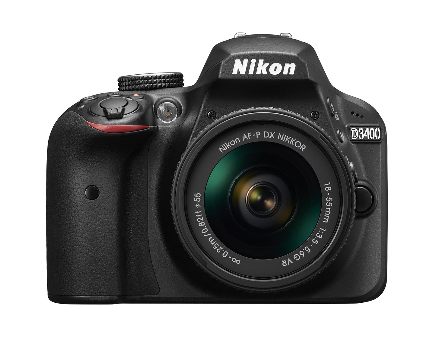 Nikon D3400 w/AF-P DX NIKKOR 18-55mm f/3.5-5.6G VR (Black)