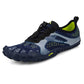 Biacolum Mens Toe Shoes Barefoot Comfortable Running Training Walking Water Shoes 6.5 M US Blue