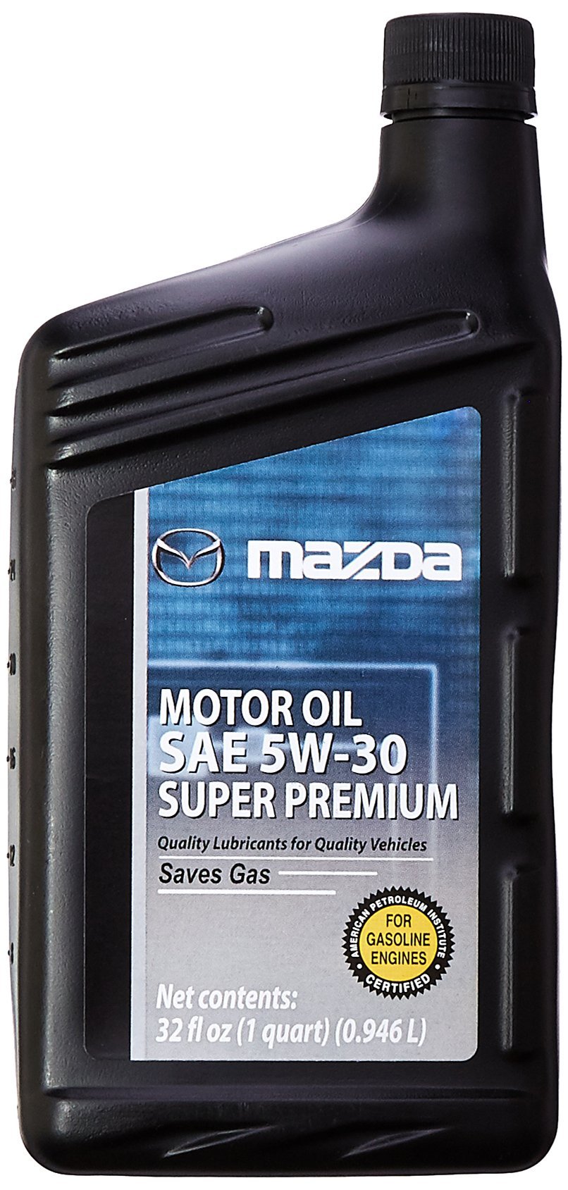 Genuine Mazda Fluid (0000-77-5W30-QT) SAE 5W-30 Super Premium Motor Oil - 1 Quart Bottle