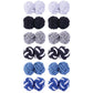 BodyJ4You 18 Pairs Business Knot Classic Cuff Links for Men Unique Cufflink Set