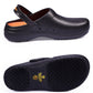 SensFoot Slip Resistant Chef Clogs for Kitchen Work Shoes for Men (11-11.5 US Men)