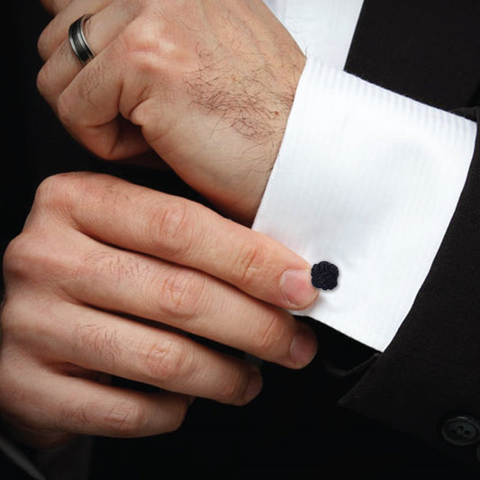 BodyJ4You 18 Pairs Business Knot Classic Cuff Links for Men Unique Cufflink Set