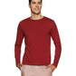 Amazon Brand - Symbol Men's Cotton T-Shirt (Pack of 2) (AW18ALK5PO2D_Red Md Solid + Navy Solid_L)