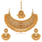 REEVA Pearl Gold Plated Jewellery Set for Women - Combo Pack