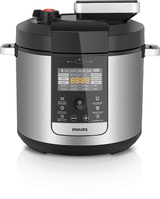 Philips Premium All In One Cooker 6L, Pressure cook, slow cook, saute/sear, HD2178/72