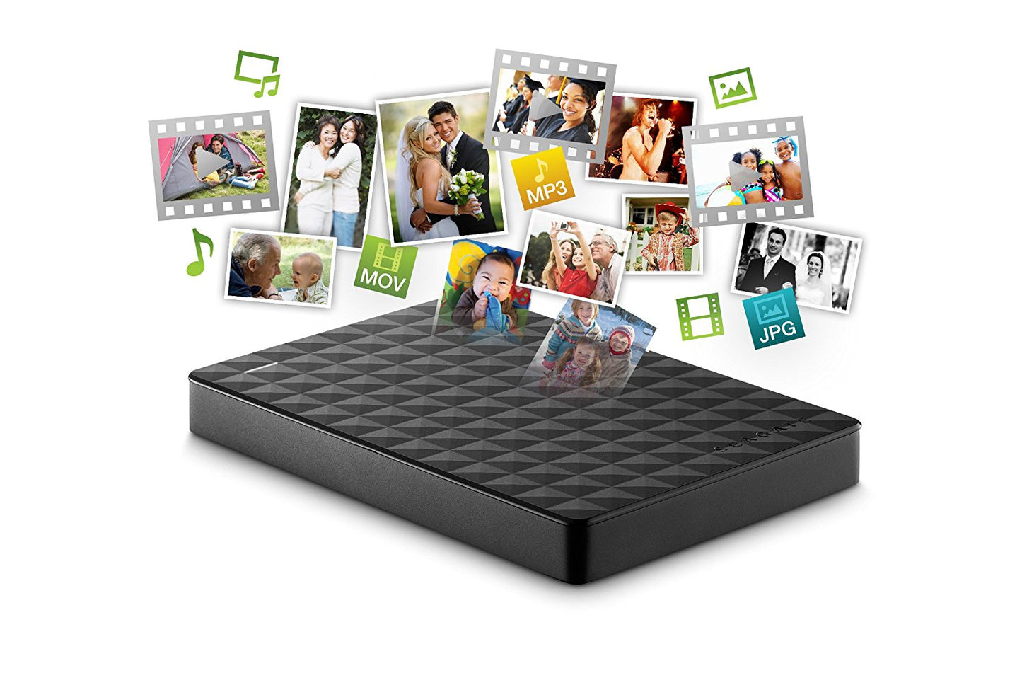 Seagate Expansion Portable Drive, 2TB, Black