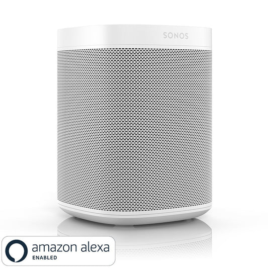 SONOS ONE Voice Control Smart Wireless Speaker (White)