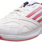 Adidas Men's Galaxy Elite II White and Red Tennis Shoes - 9 UK