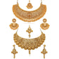 REEVA Pearl Gold Plated Jewellery Set for Women - Combo Pack