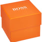 Hugo Boss Orange New York Men's Quartz Analogue Classic Black Silicone Strap 1513004