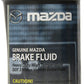 Mazda Genuine Fluid (0000-77-130E-10) DOT-3 Brake Fluid - 12 fl. oz.