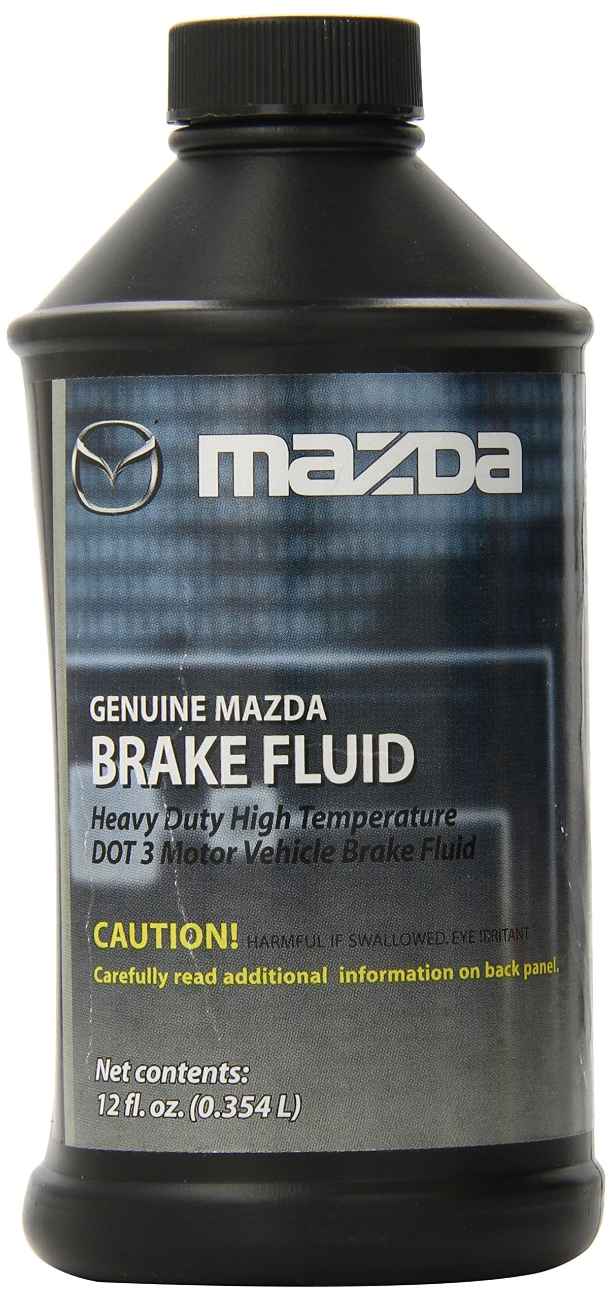 Mazda Genuine Fluid (0000-77-130E-10) DOT-3 Brake Fluid - 12 fl. oz.