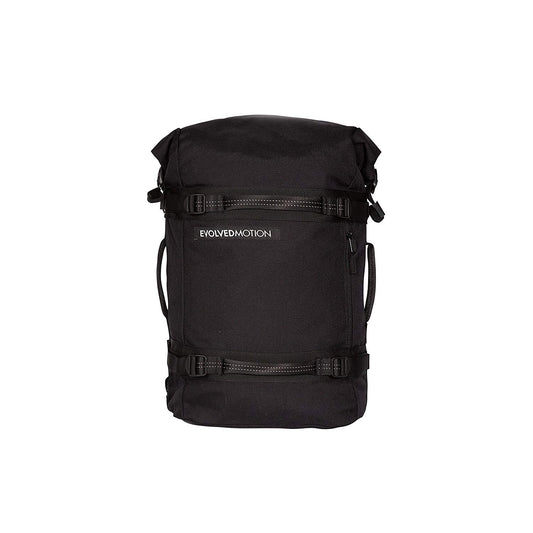 EmPack - Fitness and Exercise Workout Pack - Adjustable Sandbag or Water Reservoirs- Perfect for Outdoor and Home Gym Workouts (Double Black)