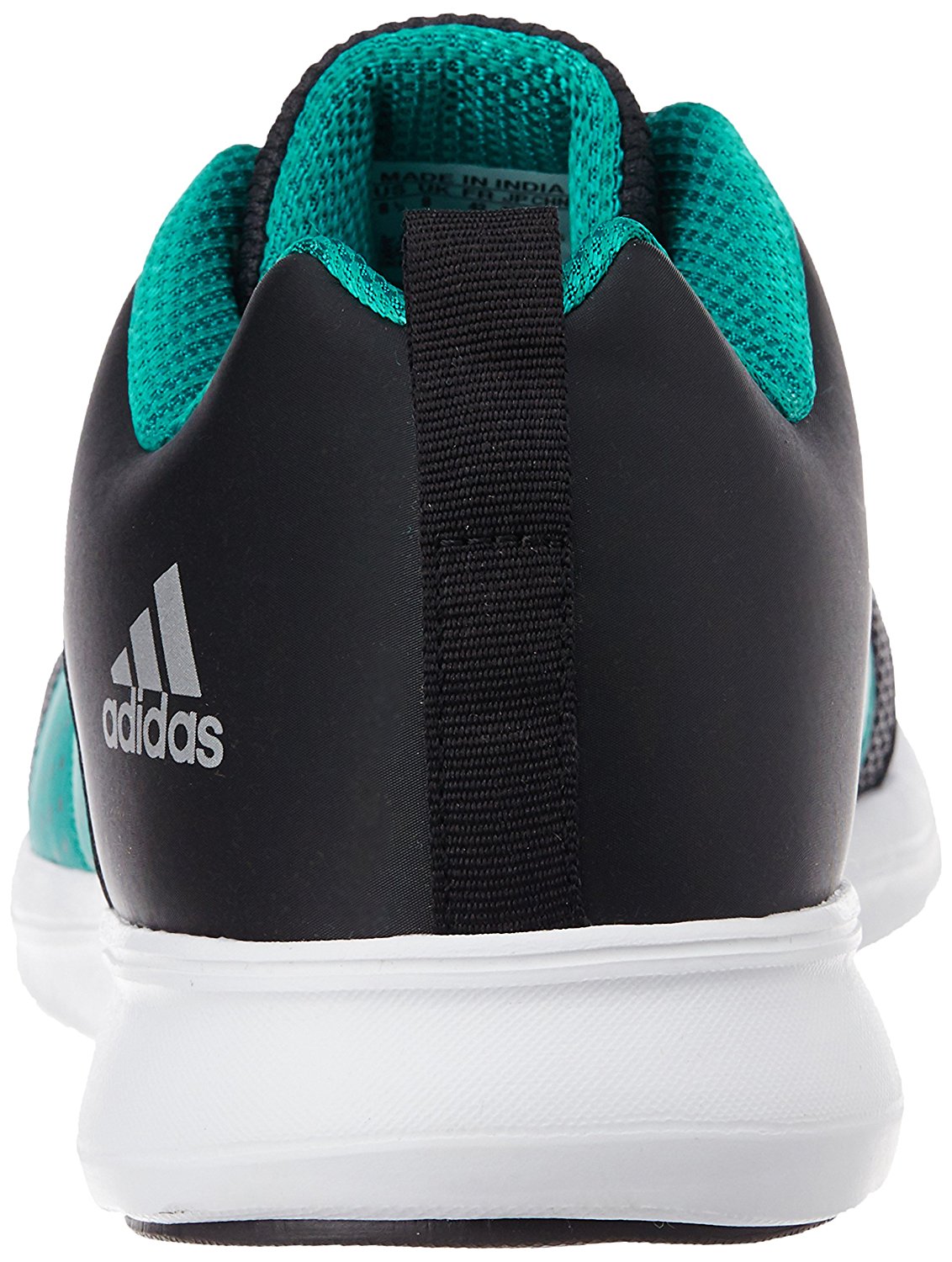 Adidas Men's Adispree M Black, Green and Silver Running Shoes - 8 UK/India (42 EU) (B79037)