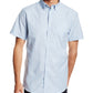 Lee Uniforms Men's Short Sleeve Oxford Shirt, Light Blue, X-Large