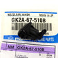2003-2008 Mazda6 Front Right Hand Windshield Washer Spray Nozzle Genuine OEM NEW GK2A-67-510B