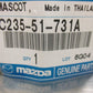 Mazda 2, 3, 5,6 & Mazdaspeed6 New OEM chrome front emblem C235-51-731A