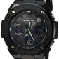 Casio Men's 'G Shock' Quartz Stainless Steel and Resin Casual Watch, Color:Black (Model: GST-S100G-1BCR)