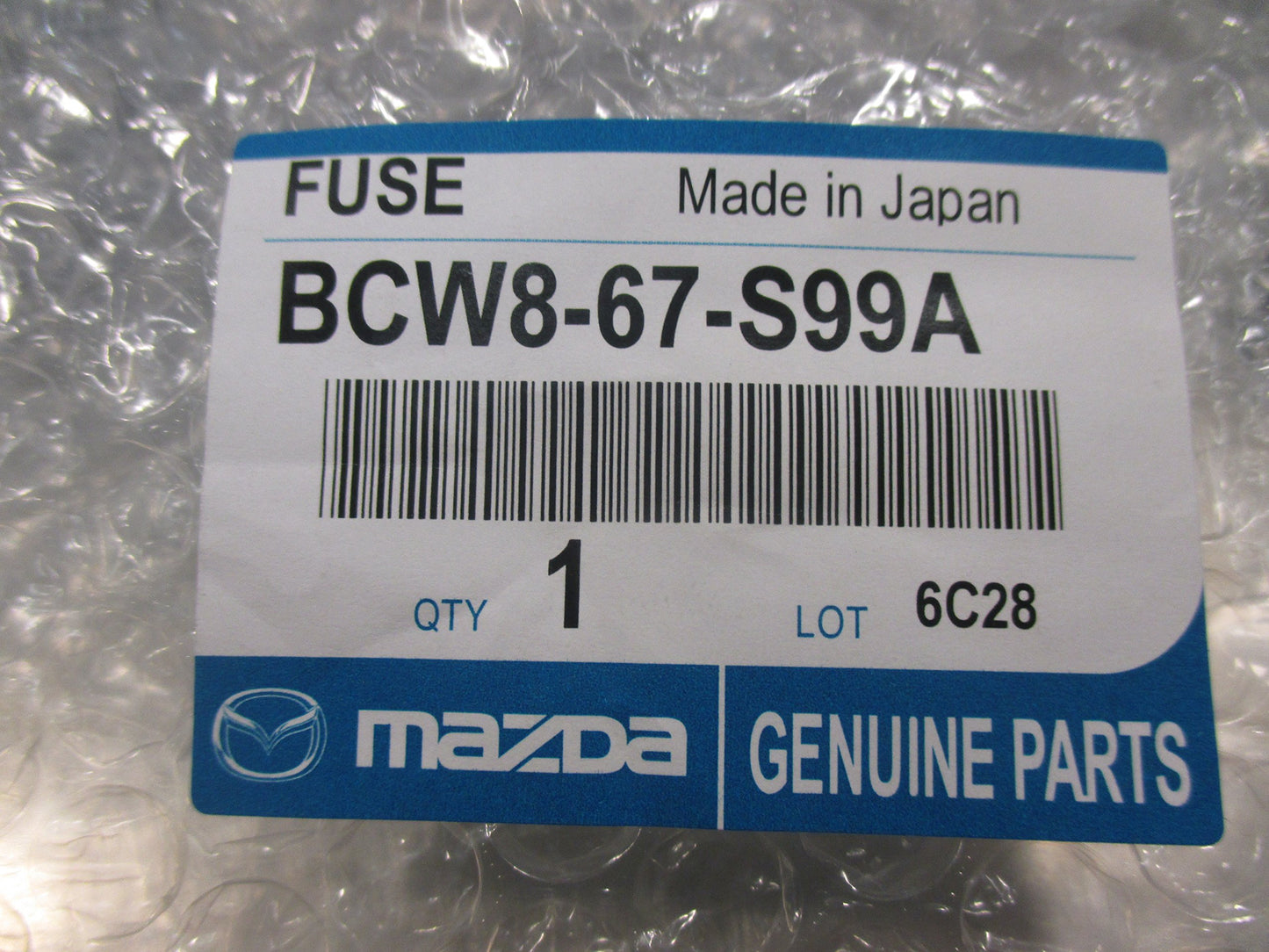 Mazda 3 2010-2013 2.3L & 2.5L New OEM Harnesse fuse BCW8-67-S99A