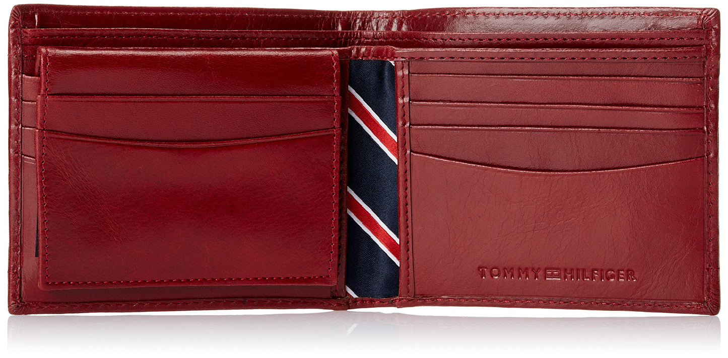 Tommy Hilfiger Vegas Ox Blood Men's Wallet (8903496057478)