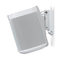 (Single, White) - Flexson Wall Mount for Sonos One - White