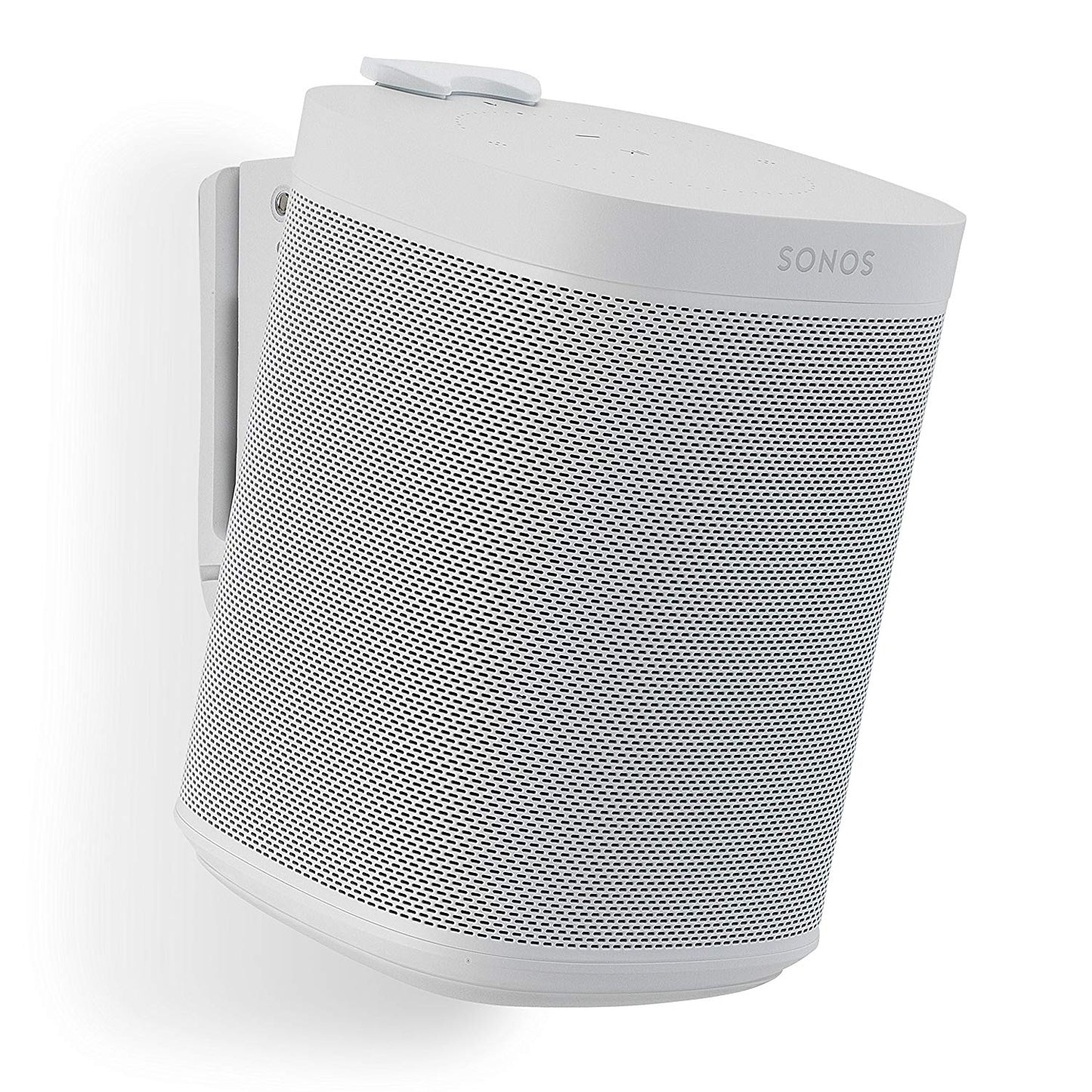 (Single, White) - Flexson Wall Mount for Sonos One - White