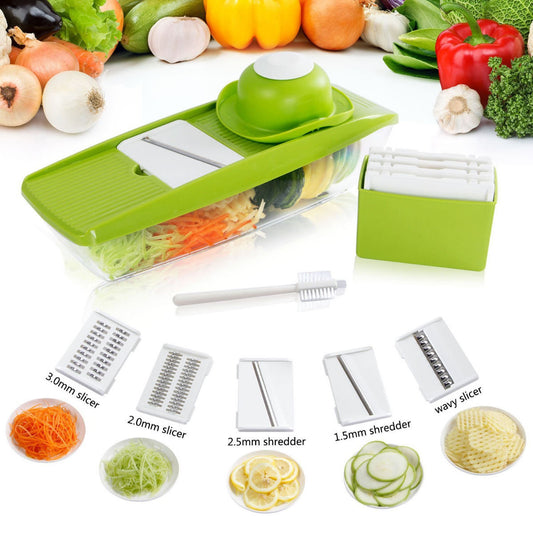 Lifewit Super mandolin Slicer Plus Vegetable Fruit Dicer Cutter Chopper Nicer Grater ABS - Walmart.com