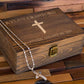 Boy First Communion Gift Memory Box, Cute Gift Idea for 1st Communion or Confirmation, Girl Gift Idea, Personalized Wood Keepsake