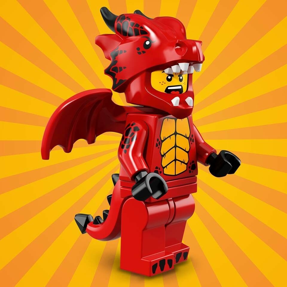 LEGO Collectible Minifigures Series 18 - DRAGON SUIT GUY 71021  5702016108651 | eBay